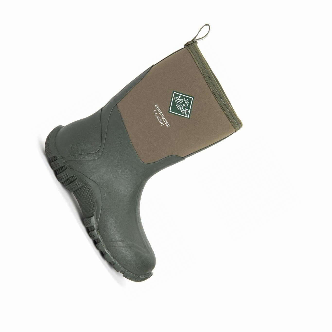 Botas Cortas Muck Edgewater Classic Hombre Verde | ES-DFE539