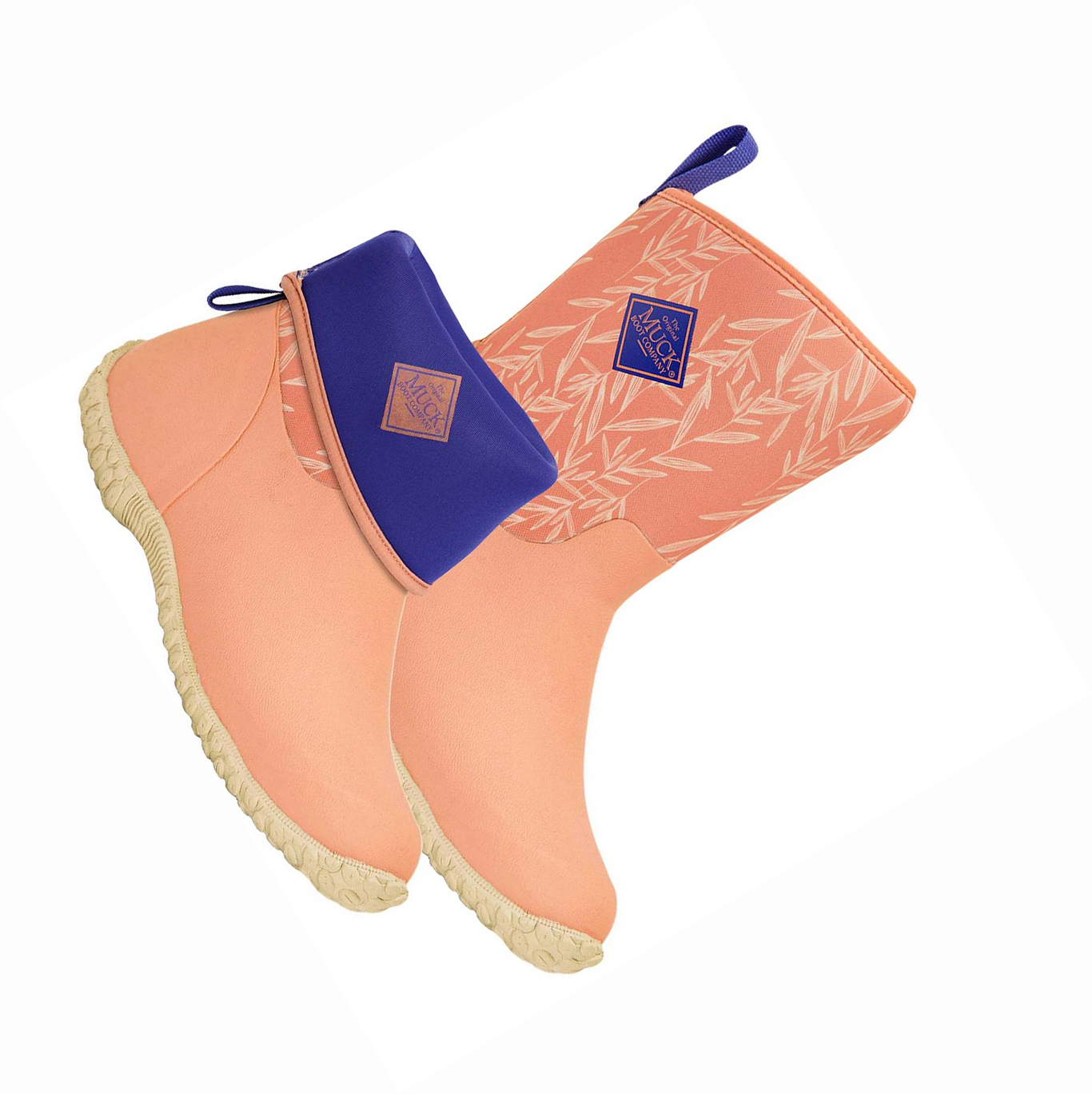 Botas De Goma Muck Muckster Mujer Rosas | ES-KCW946