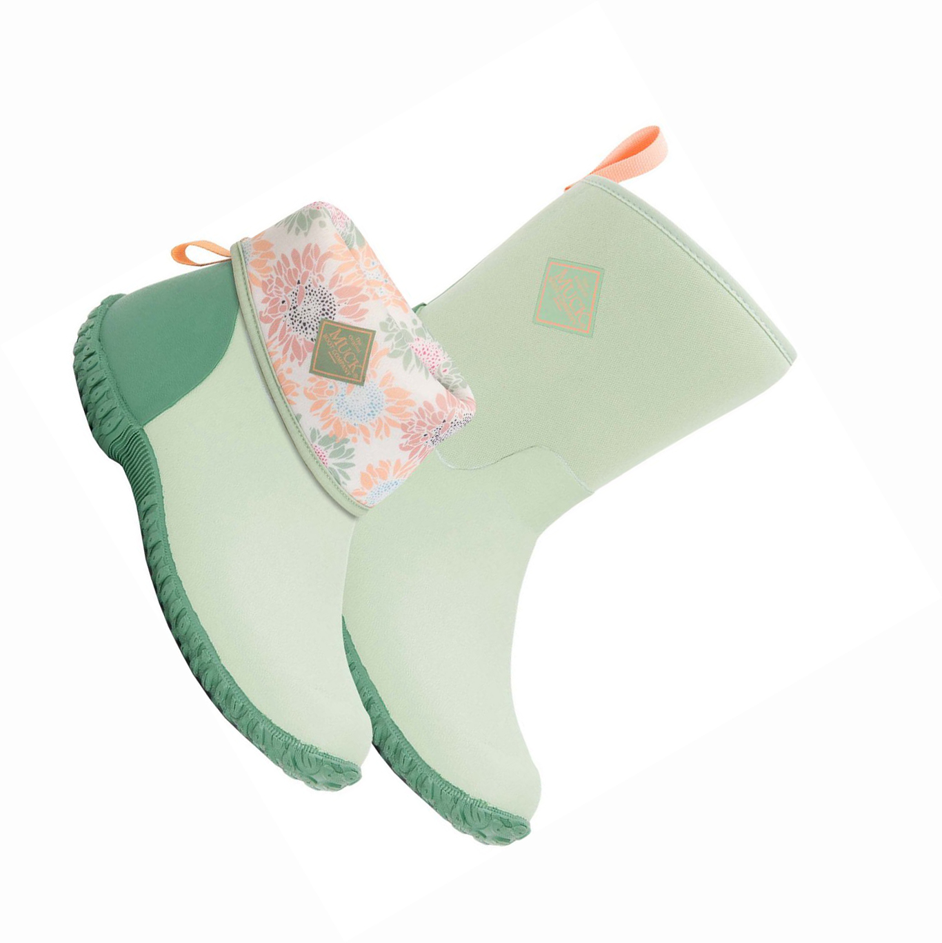 Botas De Goma Muck Muckster Mujer Verde | ES-FGU709