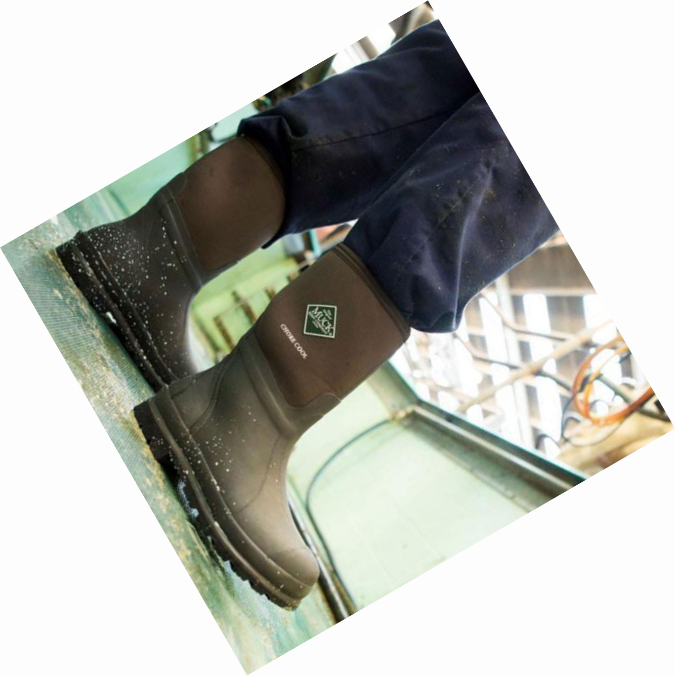 Botas De Trabajo Muck Chore Hombre Marrones | ES-UGB240