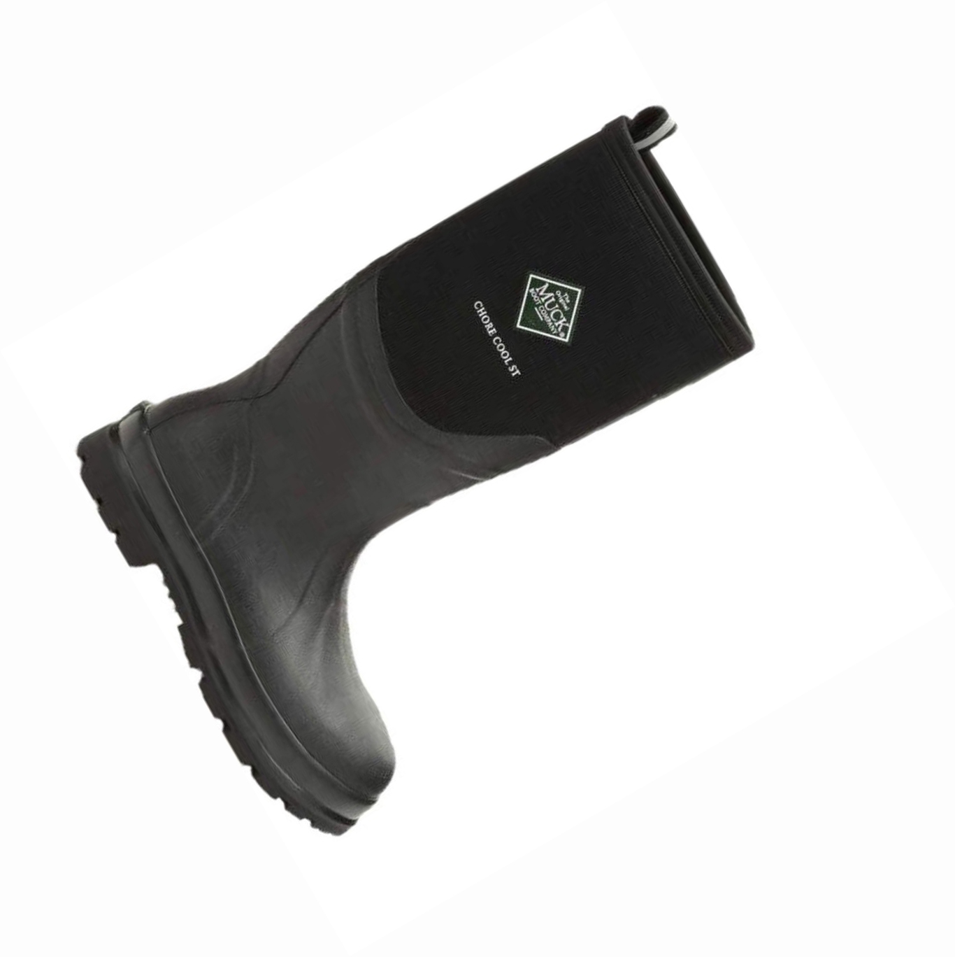 Botas De Trabajo Muck Chore Hombre Negras | ES-GRT501