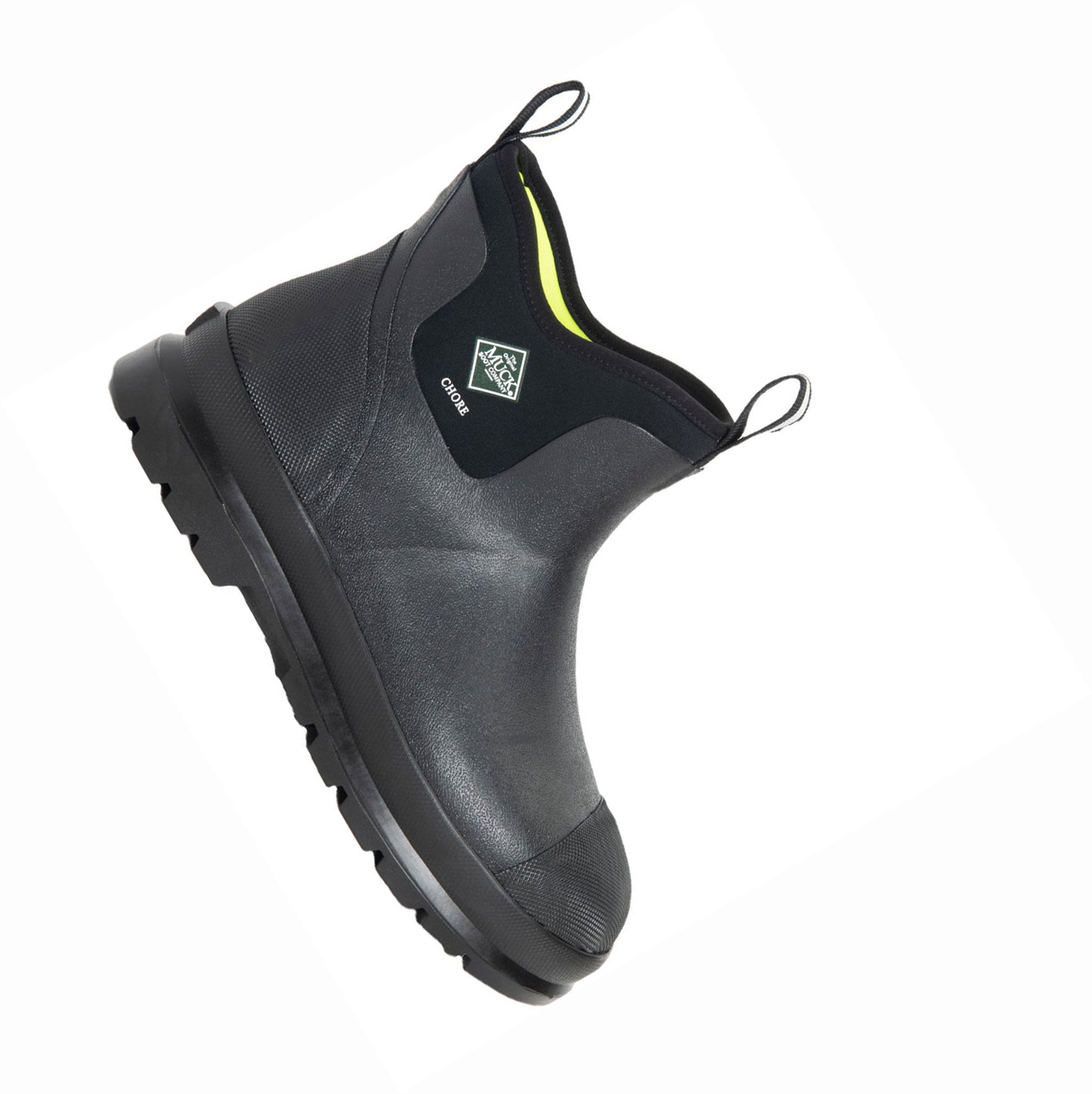 Botas De Trabajo Muck Chore Hombre Negras | ES-LRP216