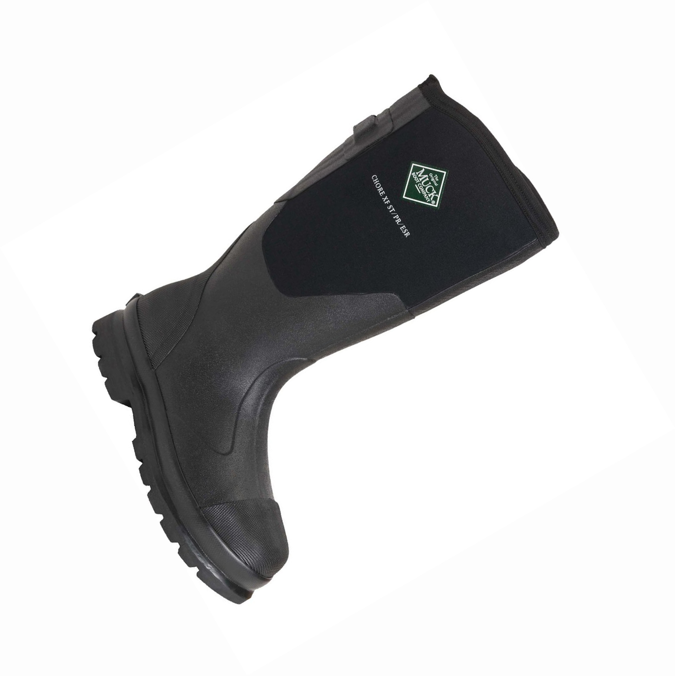 Botas De Trabajo Muck Chore Hombre Negras | ES-LVI835