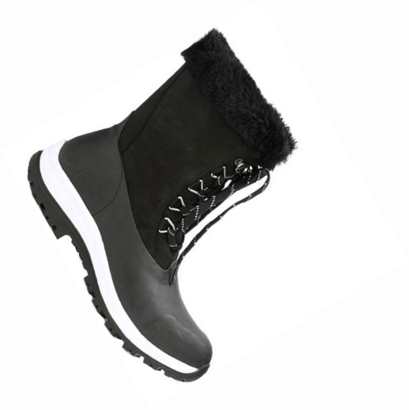 Botas de Invierno Muck Apres Mujer Negras | ES-GZS046