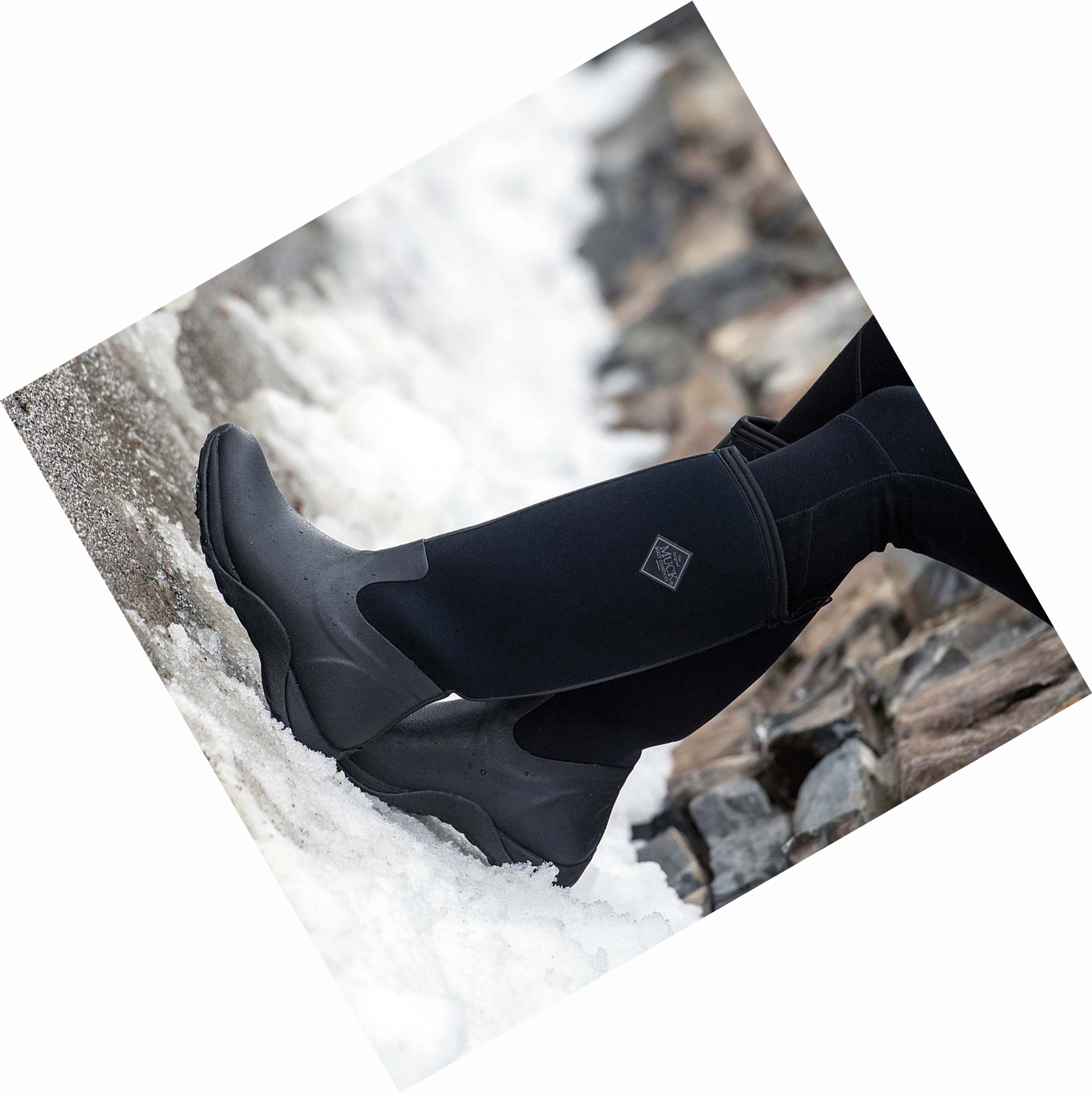 Botas de Invierno Muck Arctic Mujer Negras | ES-BJE195