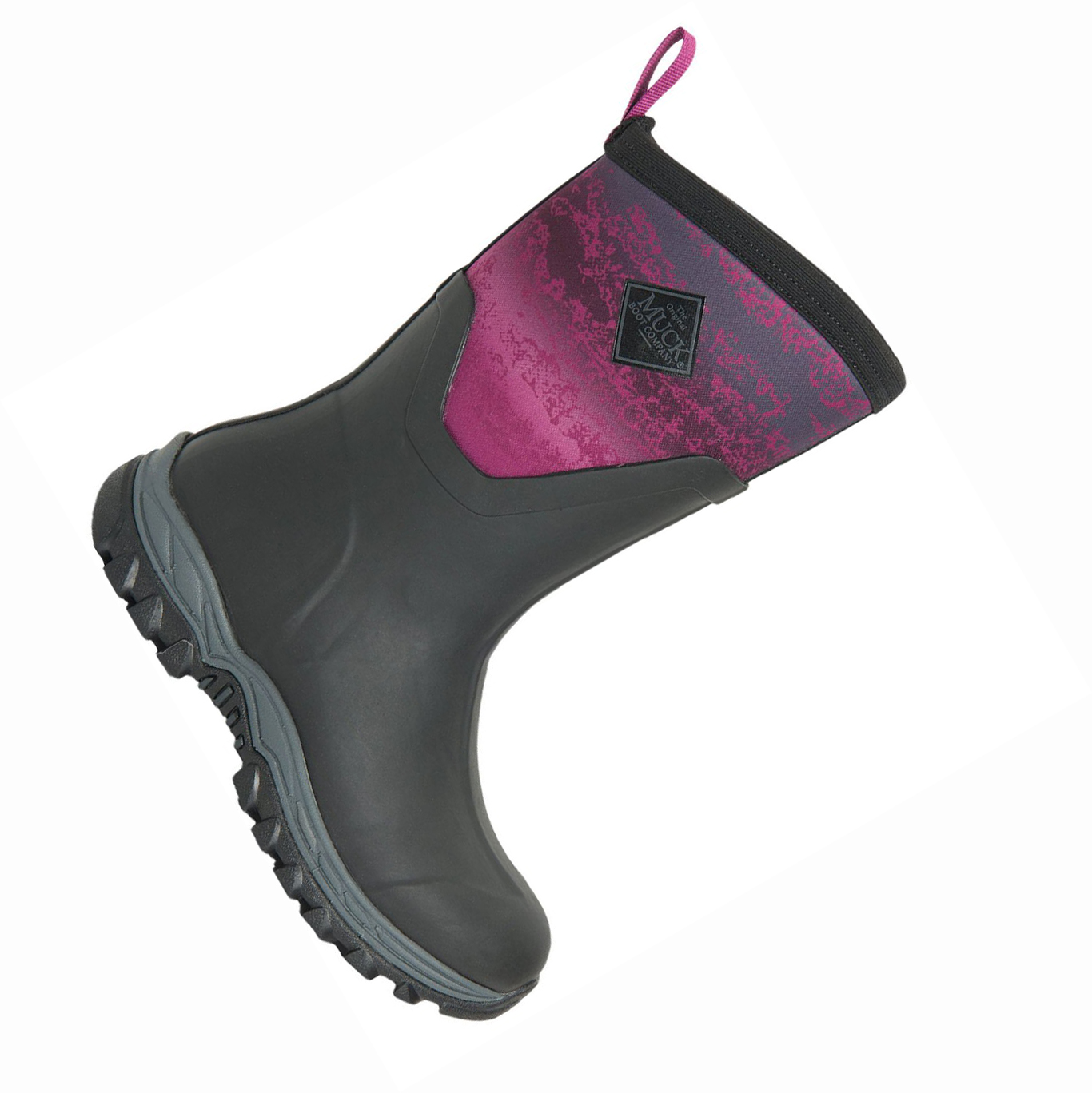 Botas de Invierno Muck Arctic Mujer Negras Rosas | ES-LEK483