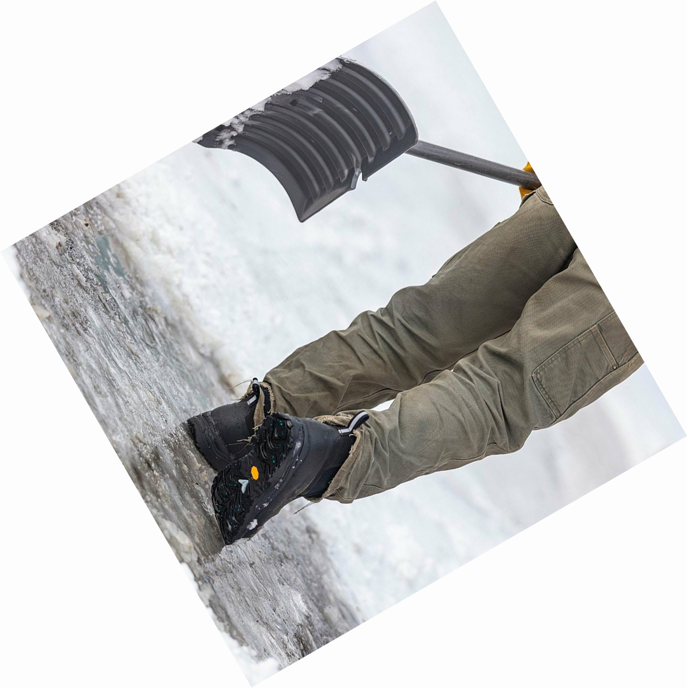 Botines Muck Arctic Outpost Cuero Encaje Up Vibram Hombre Marrones | ES-ITJ421