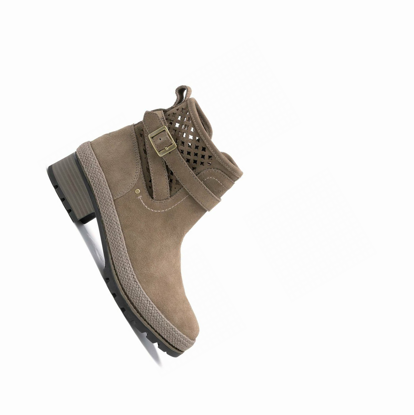 Botines Muck Liberty Perforated Cuero Mujer Gris | ES-RKC912