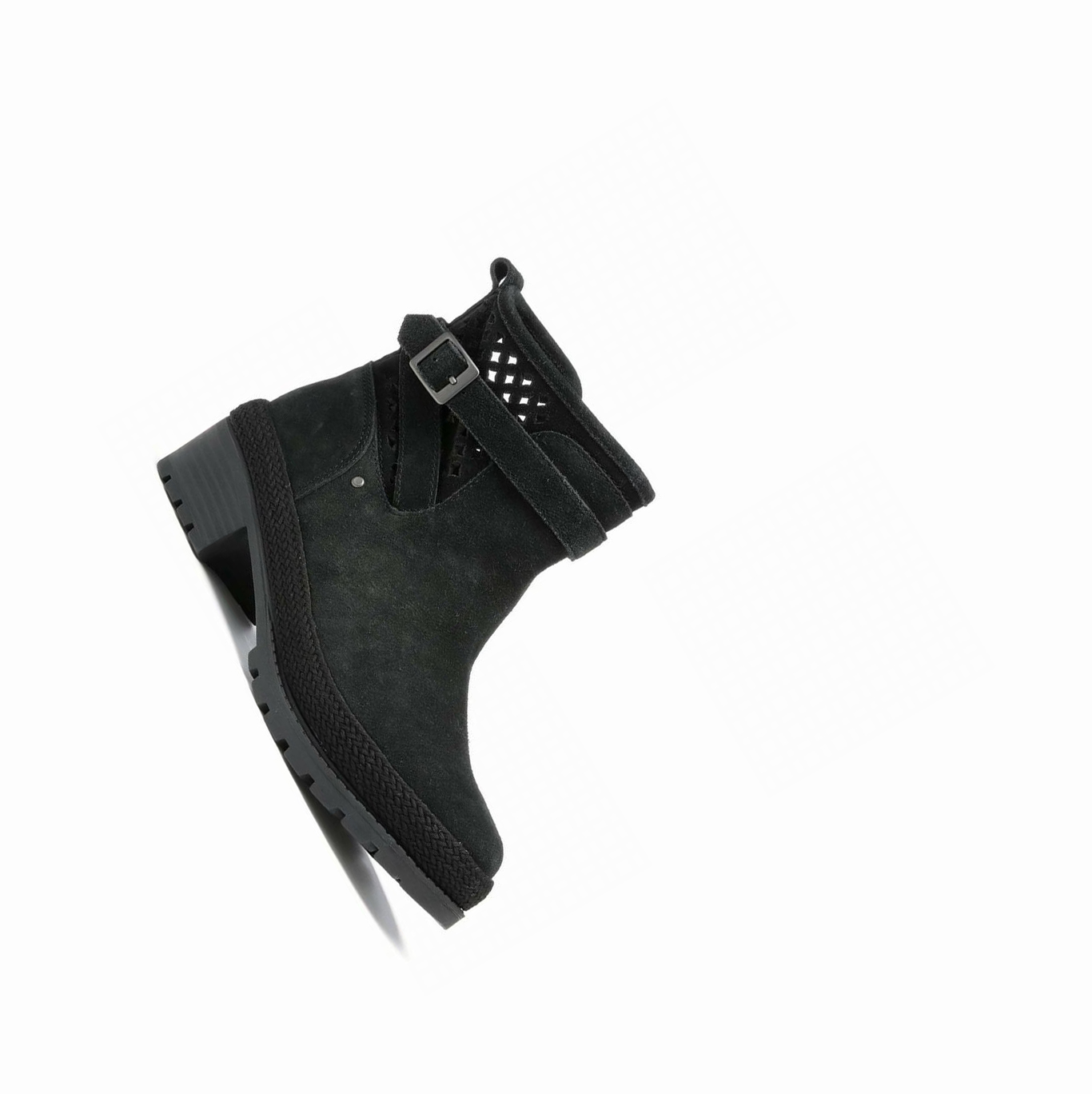 Botines Muck Liberty Perforated Cuero Mujer Negras | ES-VNR026