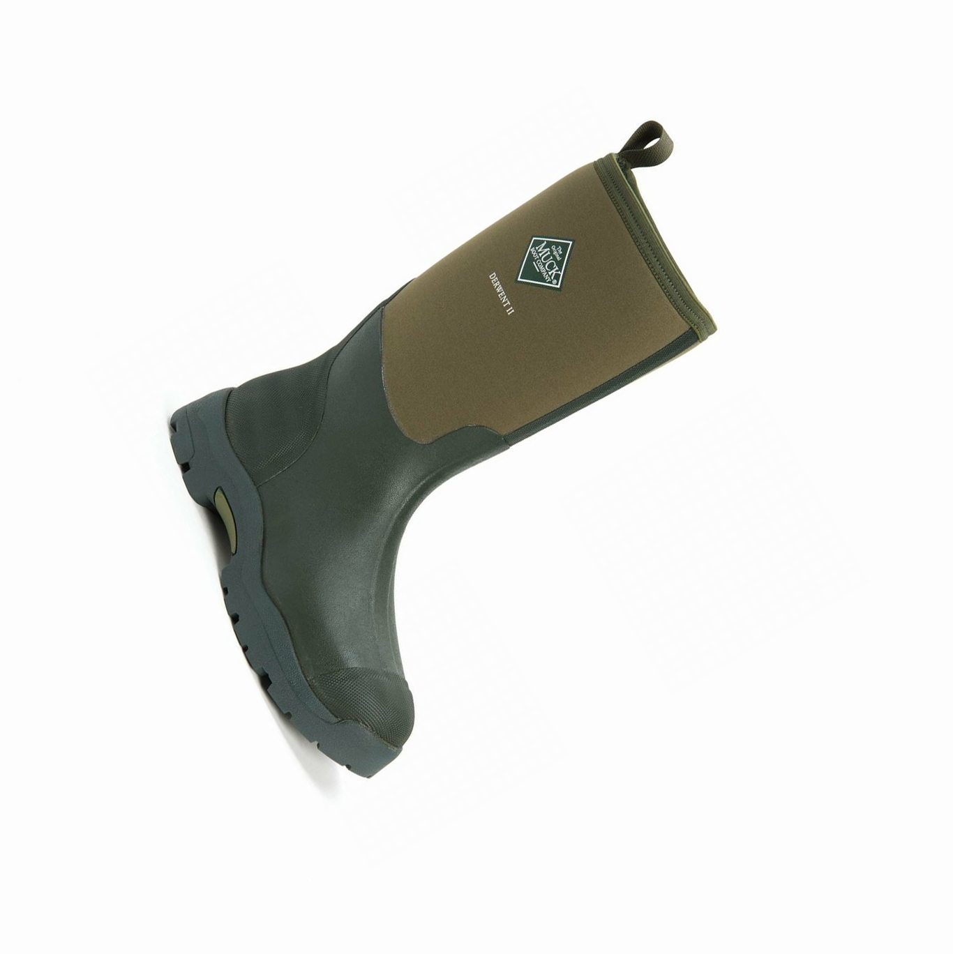 Wide Calf Muck Boots Derwent II Hombre Verde Oscuro | ES-CEB762