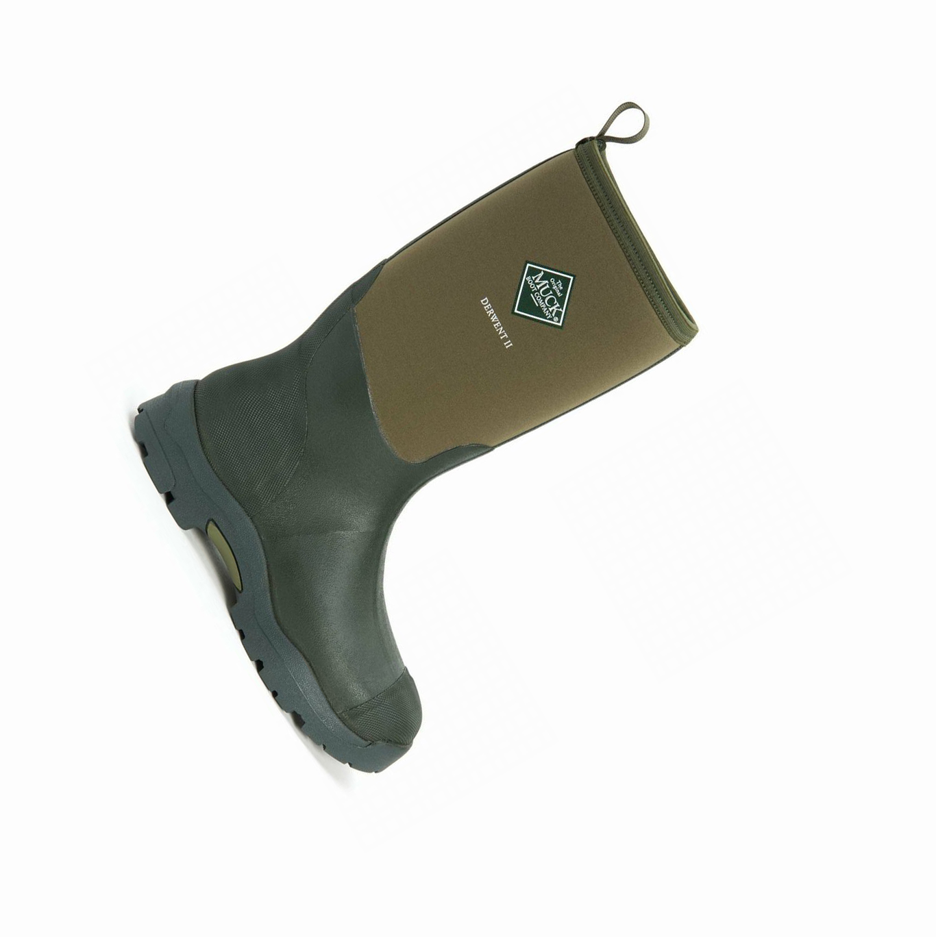 Wide Calf Muck Boots Derwent II Hombre Verde Oscuro | ES-CEB762