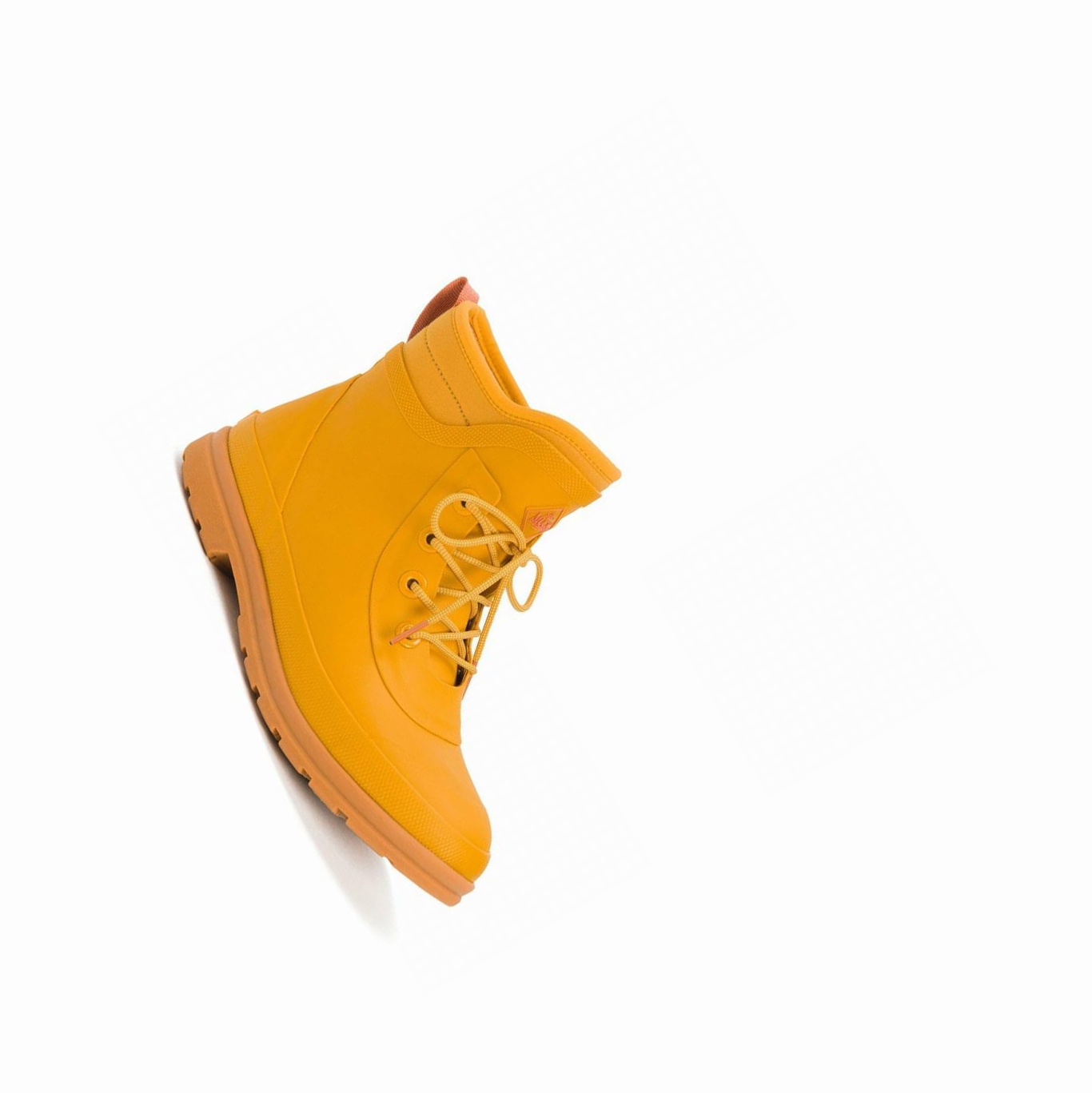 Wide Calf Muck Boots Originales Encaje Up Mujer Flores Naranjas | ES-ISC632