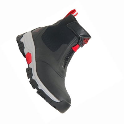 Botas De Caza Muck Apex Hombre Negras Rojas | ES-LGX897