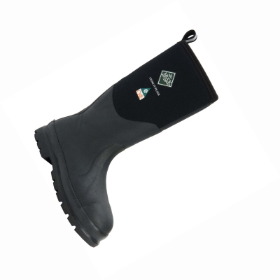 Botas De Trabajo Muck Chore Hombre Negras | ES-DFC863