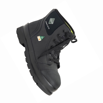 Botas De Trabajo Muck Chore Hombre Negras | ES-EQT128