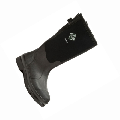 Botas De Trabajo Muck Chore Hombre Negras | ES-HYW160