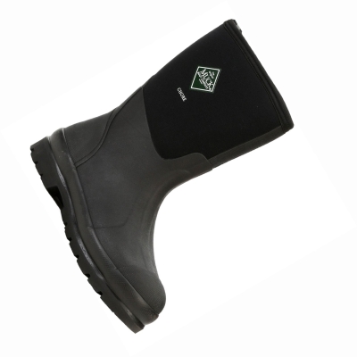 Botas De Trabajo Muck Chore Hombre Negras | ES-OXN408