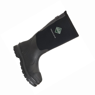 Botas De Trabajo Muck Chore Hombre Negras | ES-VWB905