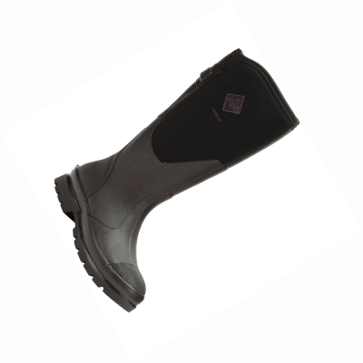 Botas De Trabajo Muck Chore Mujer Negras | ES-VDP850