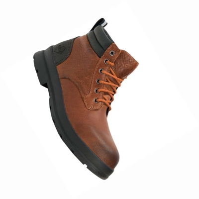 Botas Seguridad Muck Chore Hombre Caramel | ES-YJX629