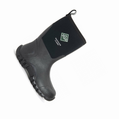 Wide Calf Muck Boots Edgewater Classic Hombre Negras | ES-BSP598